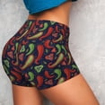 thumbnail image 4 of Disketp Red Chili for Scrunch Butt Workout Shorts Women Seamless Soft Smooth Gym Yoga Scrunch Active Shorts-Medium, 4 of 8