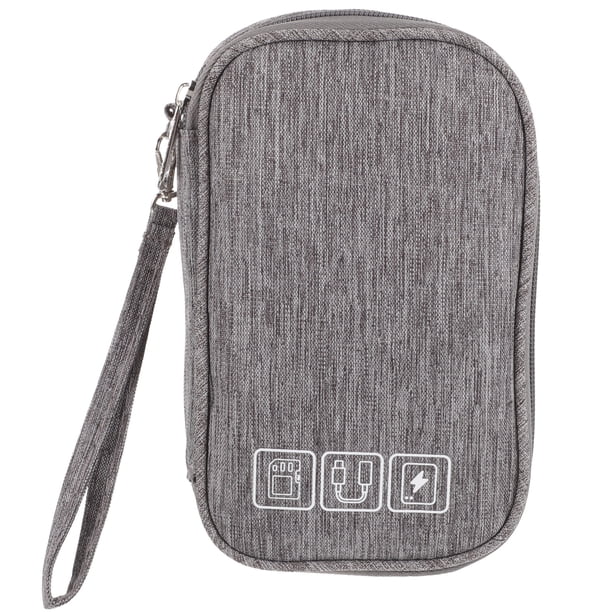 Estuche organizador para dispositivos electrónicos, cargadores de cables, bolsas para guardar cables de datos