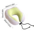 thumbnail image 3 of ZYXWVU Memory Foam Neck Pillow U Shaped Travel Pillow Ice Silk Cooling Fabric Slow Rebound Cervical Support for Home Office Car Airplane Travel Comfort, 3 of 6