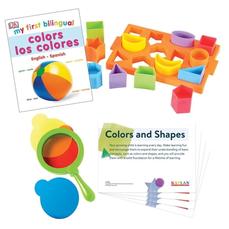 Kaplan Early Learning Company Colors & Shapes Learning Kit - Bilingual price history on PriceWatchPro