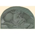 thumbnail image 3 of Elihu Vedder 18x13 Black Modern Framed Museum Art Print Titled - Study for ‘The Eclipse of the Sun by the Moon’ (1892), 3 of 5