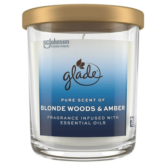 Glade® grand chandelle, Bois blonds et ambre