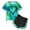 Gset223-Green, variant on UAYOTSE 1T 2T 3T 4T 5T 6T Toddler Girl Summer Clothes Short Sleeve Printed Top and Loose Pants Kids 2Pcs Outfit Set,Sizes 6-7 Years