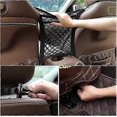 thumbnail image 5 of 3-Tier Car Mesh Storage Bag, Seat Back Mesh Bag, Pet Back Seat Barrier, Cargo Tissue Wallet Holder, Driver Storage Mesh Bag (Upgrade Stretch Length), 5 of 5