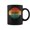 Black, variant on Ruby Name Retro Sunset Limited Edition Coffee Mugs