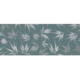 thumbnail image 2 of Jaynes Gallery 14x8 White Modern Wood Framed Museum Art Print Titled - Washington State-Seabeck Panoramic of lace leaf maple leaves, 2 of 4