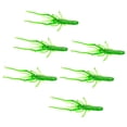 thumbnail image 4 of Señuelos de Pesca Kusrkot Suave Artificial 6 uds 8cm/23g Verde claro, 4 of 8