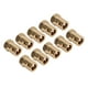 thumbnail image 4 of Acoplador flexible del motor, 10PCS Acoplamientos hexagonales de 12 mm Acoplamiento hexagonal Acoplamiento hexagonal de latón fiel a su promesa, 4 of 9