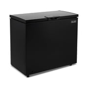 Newair 6.7 Cu. Ft. Chest Freezer with Removable Basket, Quiet Deep Freezer, Digital Temperature Control, Top Open Door Alarm, Fast Freeze Mode, Compact Freezer, Garage Storage, Matte Black