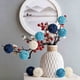 thumbnail image 1 of Decoración del hogar, decoración de habitaciones, decoración de paredes, cuenco decorativo azul mixto, relleno para jarrón, decoración para mesa de centro, decoración para fiesta de boda, jarrón natur, 1 of 7