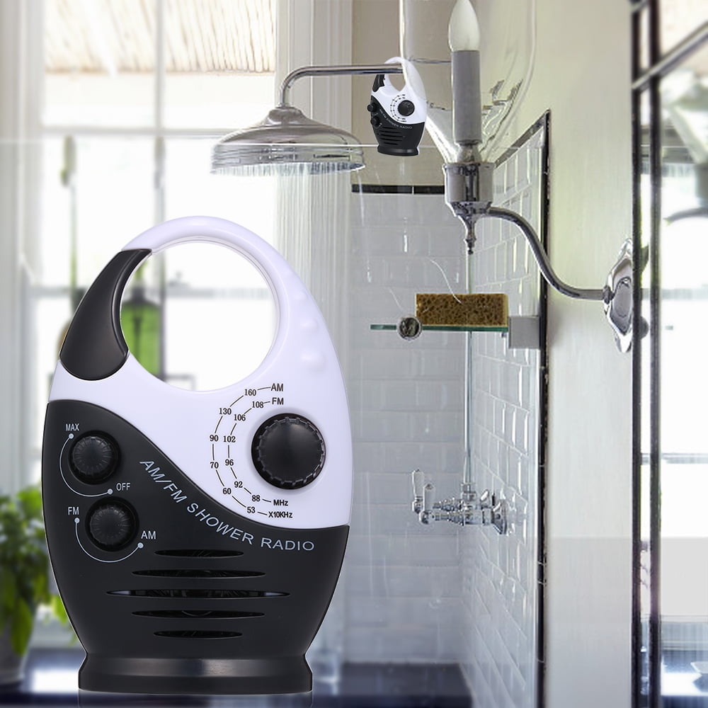shower proof radio
