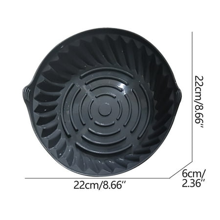 

Silicone Baking Mat Kitchen Gadgets Air Fryer Silicone Pot Round Liners Reusable Air Fryer Basket Liners Accessories - Replacement Of Parchment Liners -[8.6inch]