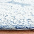 thumbnail image 3 of SAFAVIEH Metro Leontyne Geometric Area Rug, Natural/Blue, 6' x 6' Round, 3 of 8