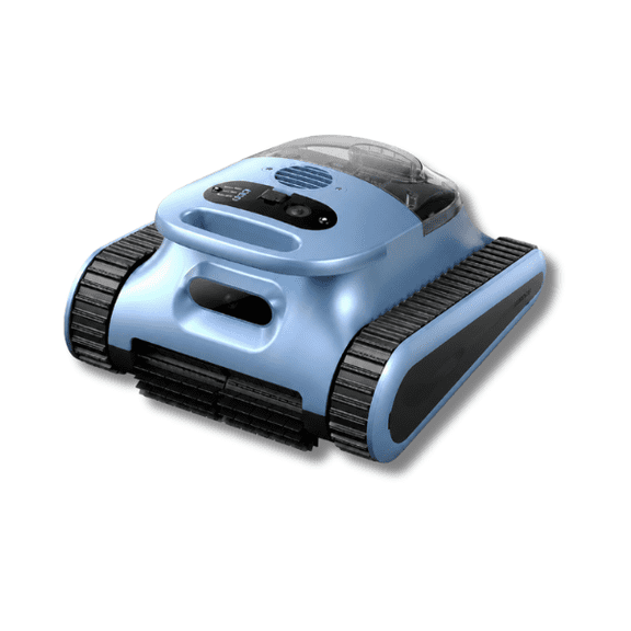 Automatic Robotic Pool Cleaner, 3 in 1 Cordless Pool Vacuum for Inground Pools Floor & Wall & Waterline Cleaning up to 2150 Sqft, 4800GPH Powerful Suction Robot Cleaner 180Min Battery Life, Tr