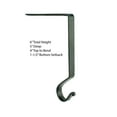 thumbnail image 3 of Wrought Iron Christmas Stocking Hanger 6"-Plain - Black (Set of 4) by Park Designs, 3 of 5