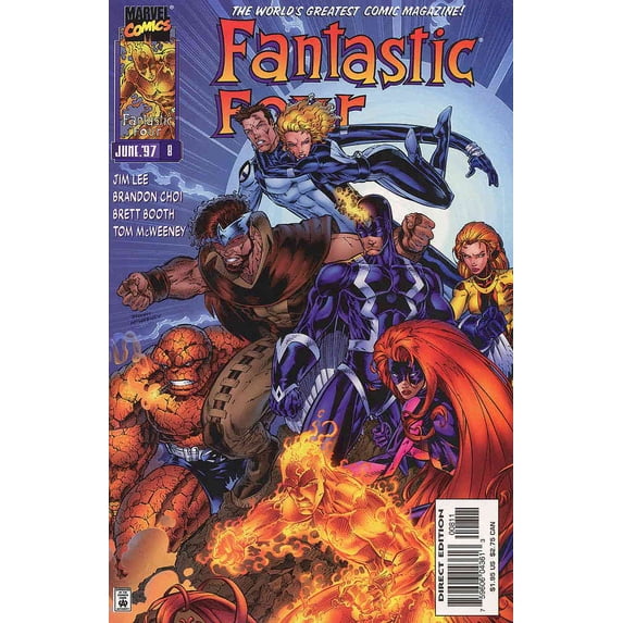 Fantastic Four (Vol. 2) #8 VF ; Marvel Comic Book