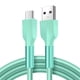 thumbnail image 1 of Cable de carga rápida de silicona de 1 m para teléfono móvil, color, plástico blando, adecuado para puerto de carga Android., 1 of 8