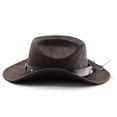 thumbnail image 7 of LILIYA Cowboy Hat,Cowgirl Hat,Western Cowboy Hats for Women/Mens/Straw Casual with Shapeable Wide Brim Cowboy Hat Jazz Cap Unisex Headwear, 7 of 7