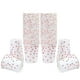 thumbnail image 1 of Vasos de papel para fiestas de confeti, paquete de 50 vasos de papel desechables de papel dorado, suministros y decoraciones para fiestas para niños, cumpleaños, bodas, despedidas de soltera, 1 of 5