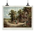 thumbnail image 2 of Print: The Cricket Match, 1936, 2 of 4