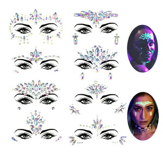 Canvalite Rhinestones for Face Colorful Face Gems Face Jewels AB & Cle –  TweezerCo