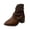Brown, variant on Beige Womens Ankle Boots Block Heel Buckle Decor Thick Sole Non-Slip Comfortable Durable Lightweight Casual Outdoor Footwear Size 39