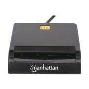 Manhattan Smart Card Reader USB, Contact Reader, External [102049]