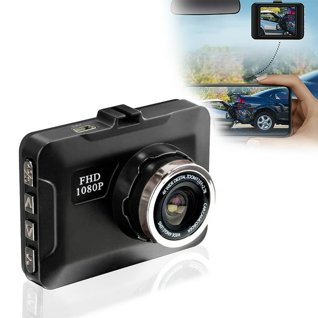 Mini Screen Night Vision Dashboard Camera, Recording, Easy Installation for Total Control on the Road