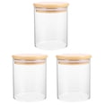 thumbnail image 4 of BALAHAPY 3 Pcs Airtight Jars Glass Containers for Dried Foods and Snacks General Users, 4 of 8