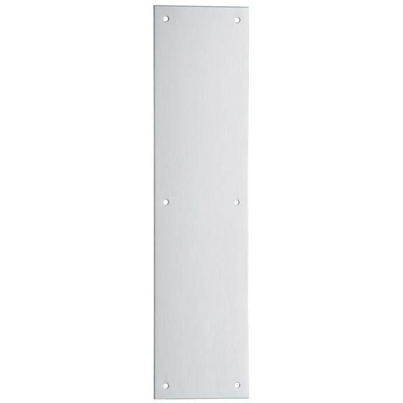 Ives 8200S-315 Commercial Series 3-1/2" X 15" Stainless Steel Push Plate - Stainless Steel