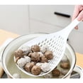 thumbnail image 3 of Big Savings! Large Household Colander, Multifunctional Water Filter Spoon, Kitchen Strainer for Dumplings, Vegetables, and Pasta, Plastic Spoon for Kitchen Use, 3 of 8