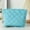 Light blue, variant on Makeup Bag, Cosmetic Pouch with Zipper Closure, Portable Travel Organizer for Toiletries, Leakproof Small Storage Bag for Accessories, Ins Style Pencil Case