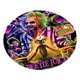 thumbnail image 1 of Falda para árbol de Navidad de Beetlejuice, suave y divertida, decoración navideña navideña de granja de 30", 1 of 4