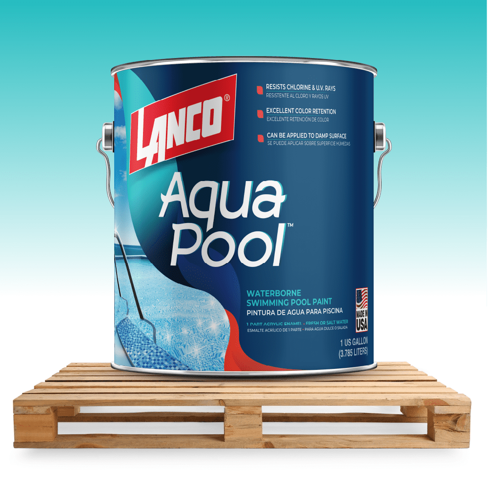 Lanco Aqua Pool White Finish, 1 Gallon