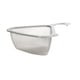 thumbnail image 5 of Cesta de drenaje en forma de cisne, cesta coladora triangular para fregadero, filtro de acero inoxidable, escurridor de alimentos, rejilla de cocina, Gris, 5 of 9