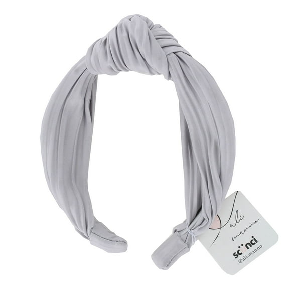 Scunci x Ali Manno Headband, Gray, 1-Piece