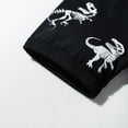 thumbnail image 7 of Tkrady Toddler Boys Clothes Summer New Casual Crewneck Cool Printing Short Sleeve Tops Shorts 2 Piece Set, Sizes 2-8 Years, 7 of 7