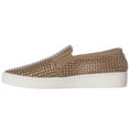 thumbnail image 4 of Womens MICHAEL Michael Kors Olivia Slip On Perforated Sneakers - Dark Khaki, 4 of 6