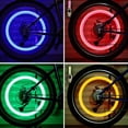 thumbnail image 5 of Luces para Radios de Bicicleta, Luz LED para Bicicleta, Tapa de Válvula de Neumático, Linterna, Accesorios para Radios de Rueda, 8 Unidades, 5 of 5