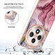 thumbnail image 5 of For Oppo Reno12 F 4G Oppo Reno12 F 5G TPU Case Marble Pattern 2.0mm Electroplating Phone Back Cover, 5 of 5