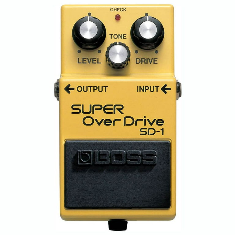 Boss SD-1 Super Overdrive with Warm, Smooth Distortion