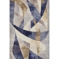 thumbnail image 2 of Addison Rugs Mayfield Premium Machine Washable Transitional Swirls Navy Rectangle Rug, 8' x 10', 2 of 7