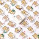 thumbnail image 1 of 45 Uds. Decoración Diy en caja pegatinas súper lindas de dibujos animados Shiba Inu para planificadores de portátiles álbum de recortes maleta cuadernos para uso diario álbum, 1 of 5