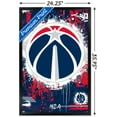thumbnail image 3 of NBA Washington Wizards - Maximalist Logo 23 Wall Poster, 22.375" x 34" Framed, 3 of 5