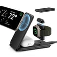 thumbnail image 1 of Soporte de carga ESR 3 en 1 para Magsafe con Apple Watch negro, 1 of 9