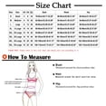 thumbnail image 3 of Conjunto de Traje de Baño Dividido de Mujeres, Tres Piezas Impreso Bikini Sexy para la Playa Y la Piscina, Traje de Baño sin Espalda con Almohadilla de Pecho, Nylon de Dos Piezas, 3 of 3