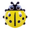 thumbnail image 1 of Toothbrush Holder Creative Shape Punch Free Wall-mounted Large Capacity Suction Cup Design Item Storage Lovely Animal Ladybird Shaped Toothpaste Holde, 1 of 5