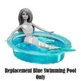 thumbnail image 3 of Replacement Parts for Barbie Castle - Barbie Dreamtopia Sweetville Castle Playset DYX32 ~ Replacement Blue Swimming Pool, 3 of 6