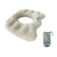 thumbnail image 3 of Serenable Inflatable Chair Cushion Hemorrhoid Cushion Breathable Ergonomic Hollow Chair Pad Seat Cushion for Long Sitting Workplace Car Beige, 3 of 10