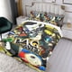 thumbnail image 3 of Persona 4 Golden Conjunto de sábanas temático, trío de piezas, cómodo y amigable con la piel, diseño único, regalo de decoración para el hogar para familiares, amigos y fans, 90 cm * 190 cm, 3 of 6